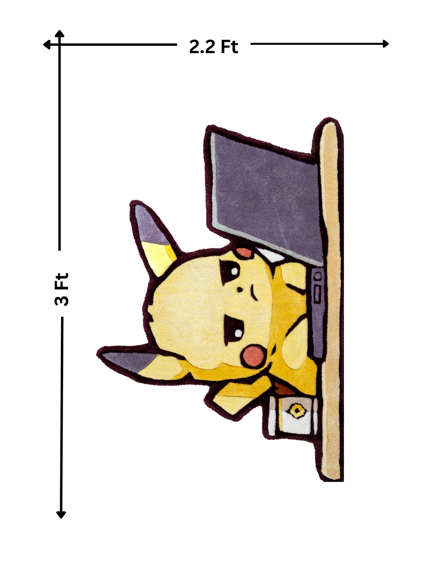 Working Pikachu RUG (HT-0623)