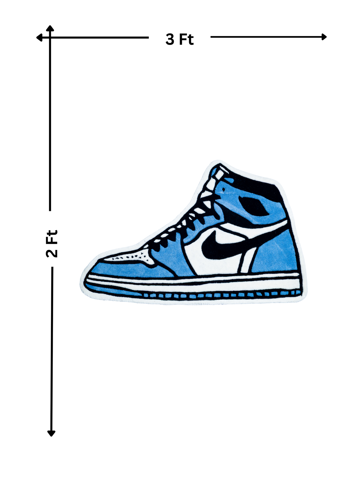 Blue Sneaker RUG (HT-0625)