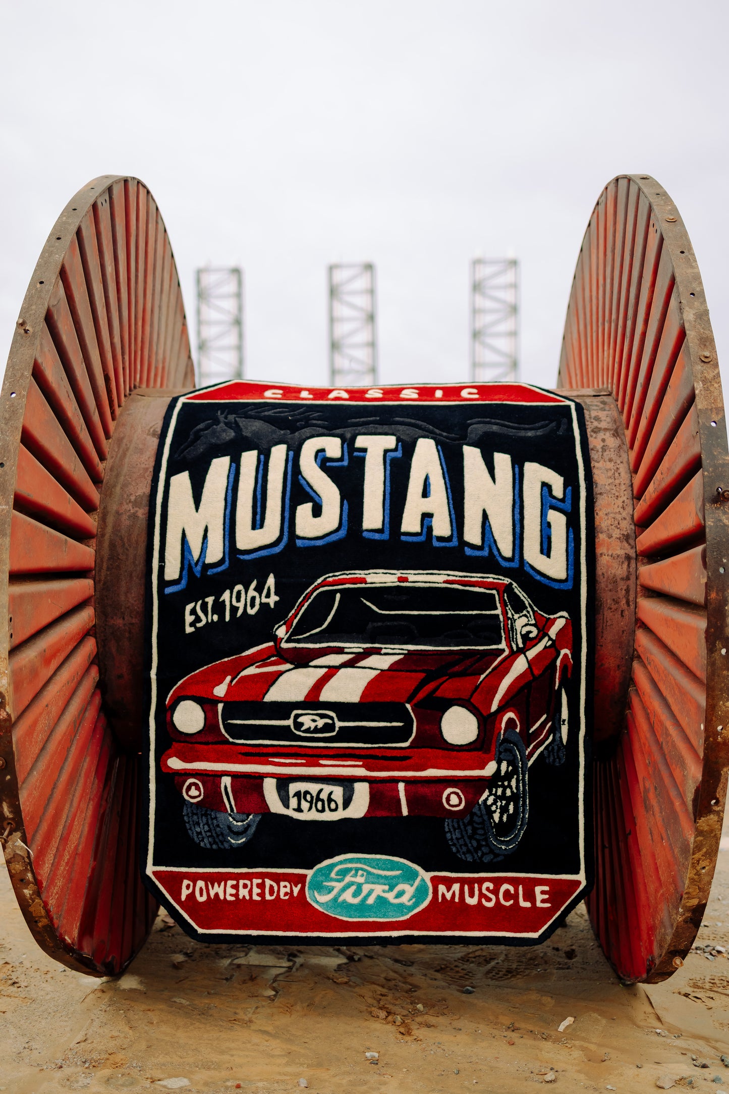 Red Mustang Rug (HT-0632)