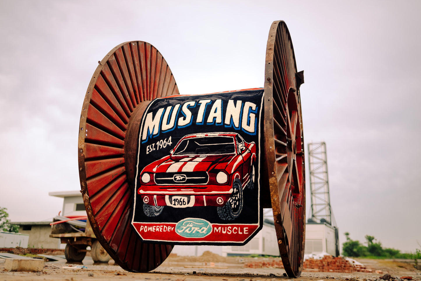 Red Mustang Rug (HT-0632)