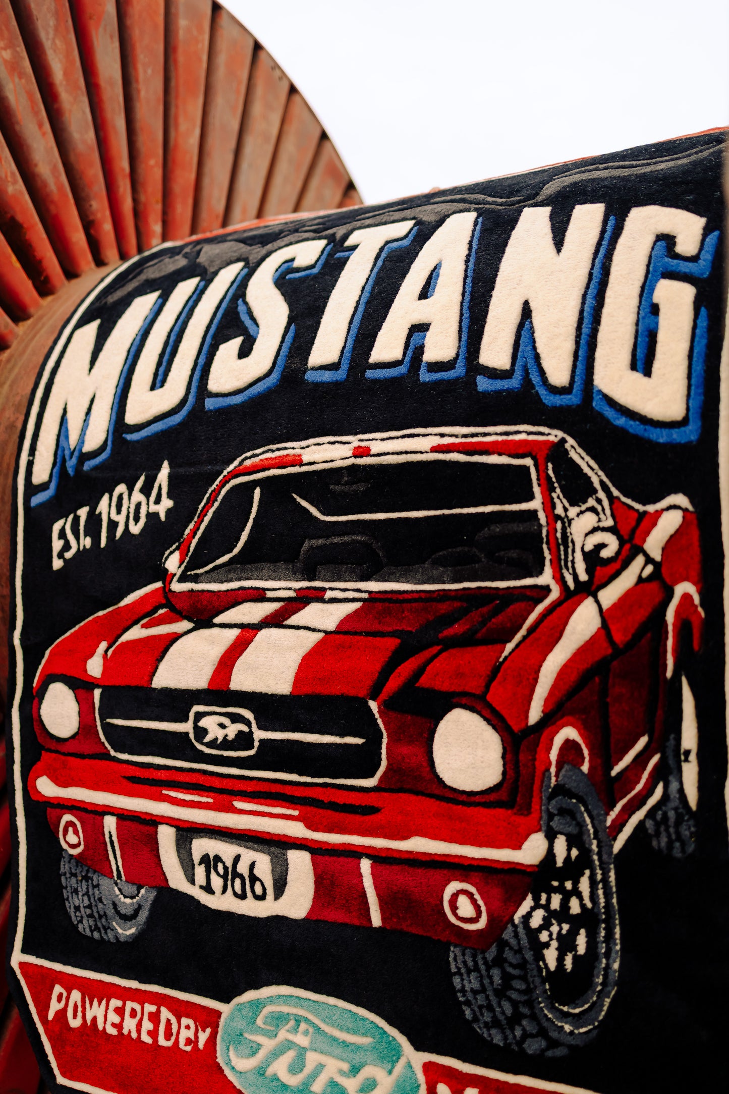 Red Mustang Rug (HT-0632)