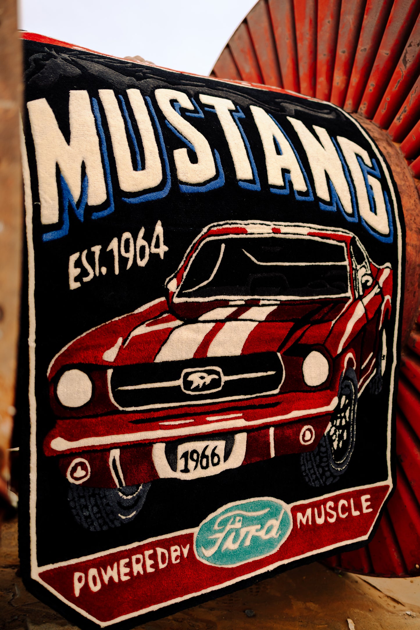 Red Mustang Rug (HT-0632)