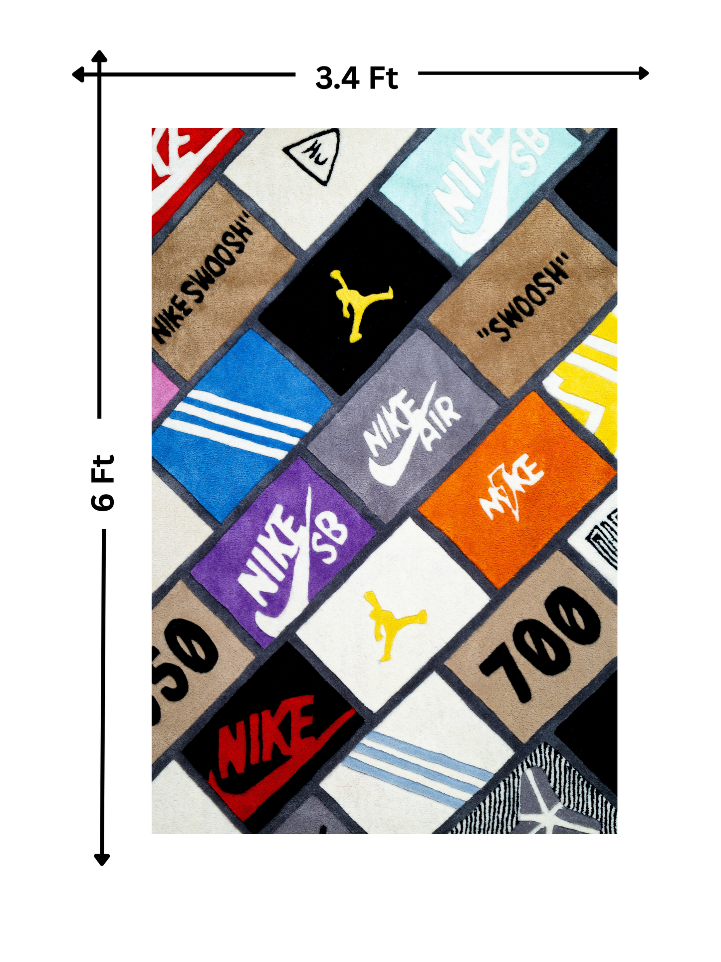 SHOE BOX RUG ( HT-0602)