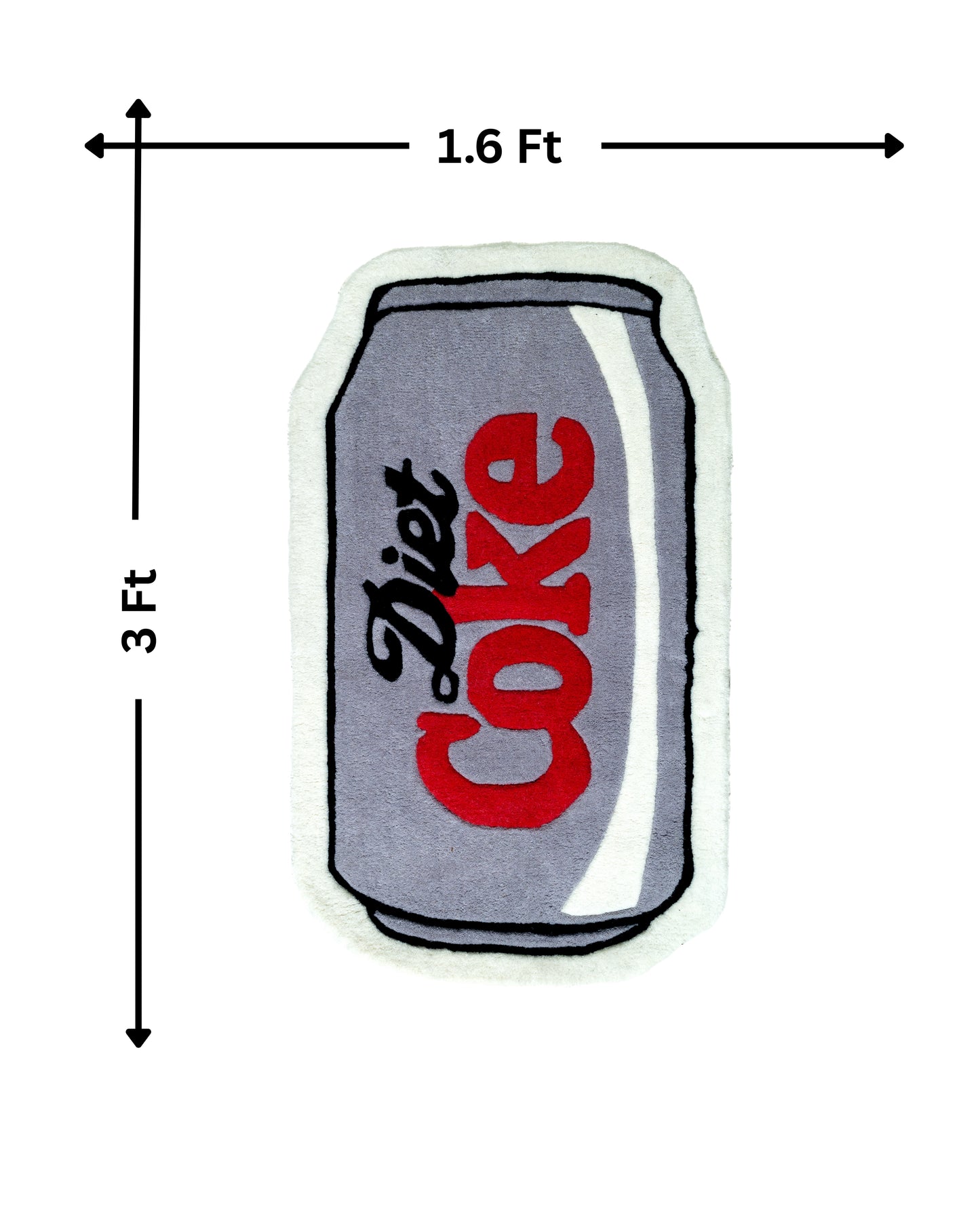 Diet Coke Paglu Rug (HT-0653)