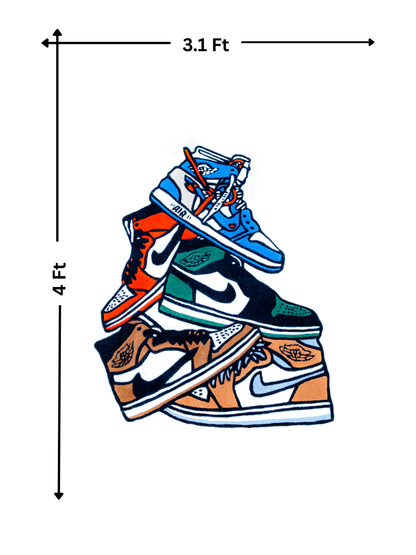 AJ Shoes Rug (HT-0614)