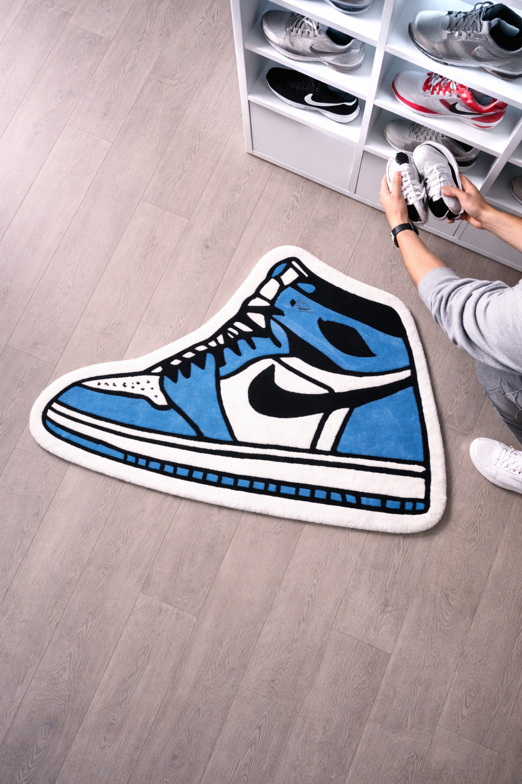 Blue Sneaker RUG (HT-0625)