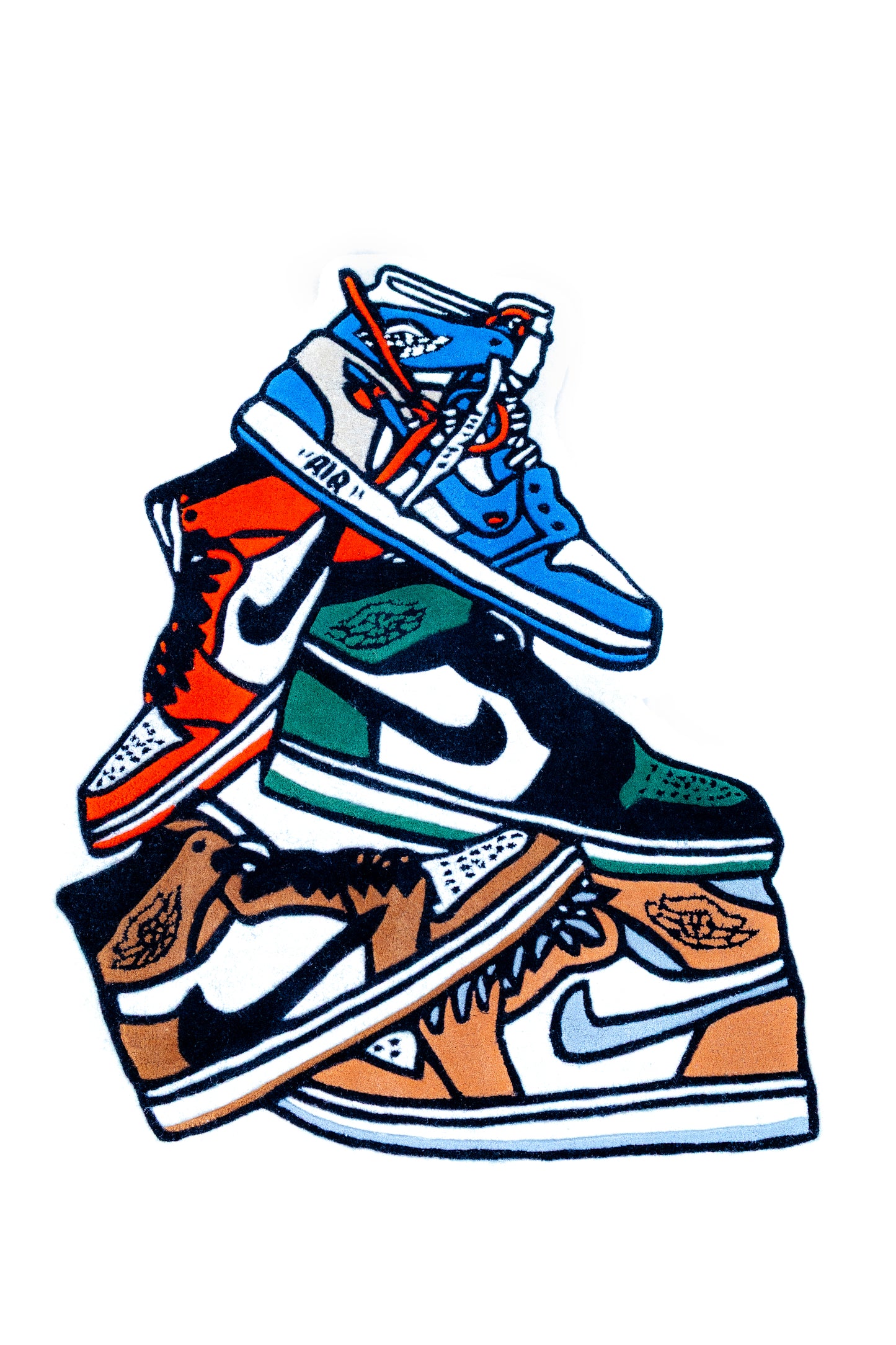 AJ Shoes Rug (HT-0614)