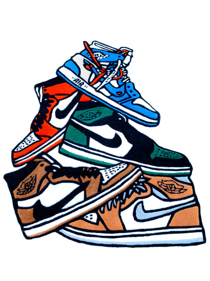 AJ Shoes Rug (HT-0614)