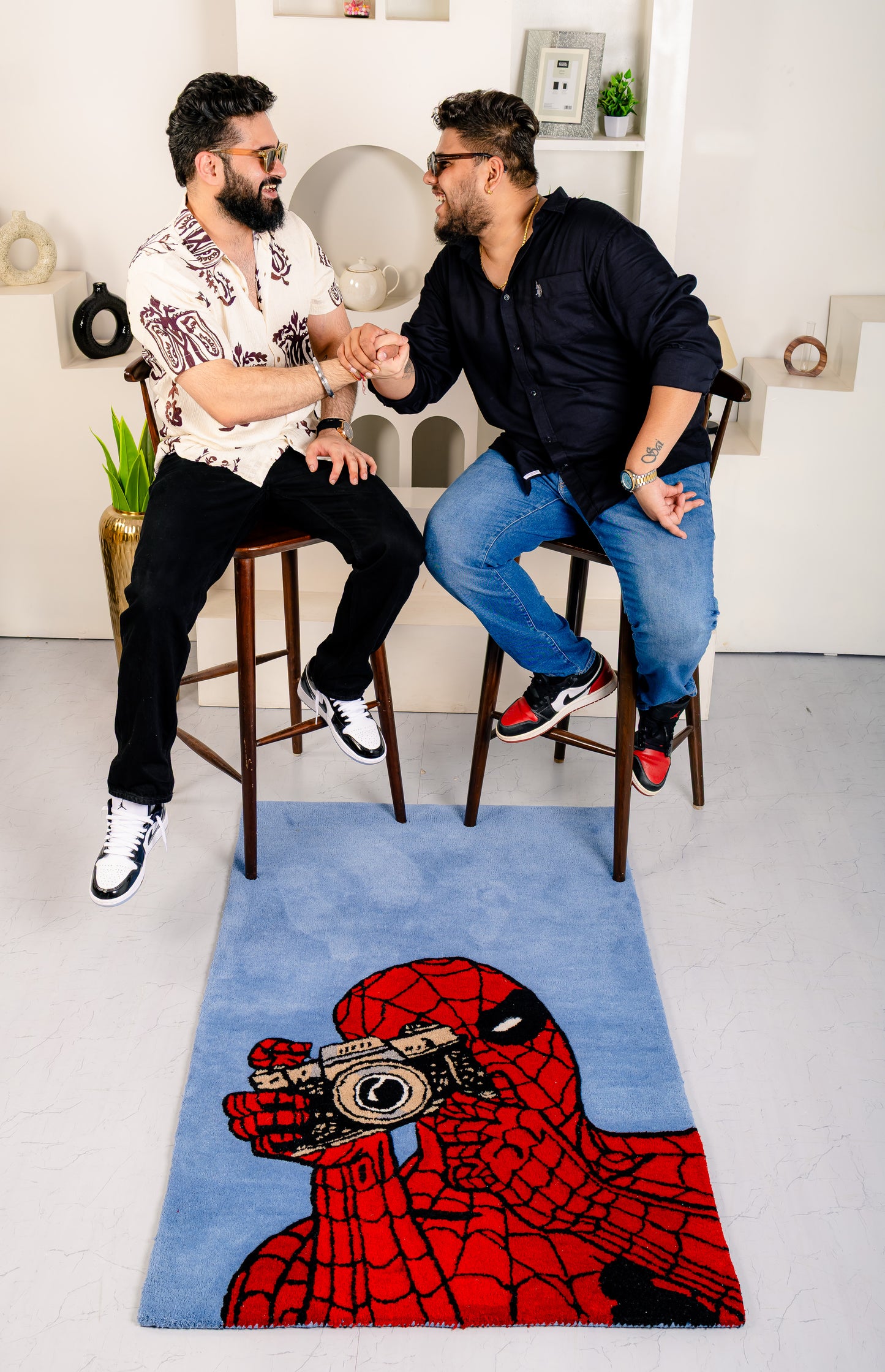 SPIDERMAN CAMERA RUG (HT-0046)