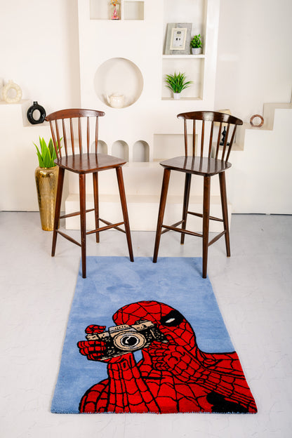 SPIDERMAN CAMERA RUG (HT-0046)