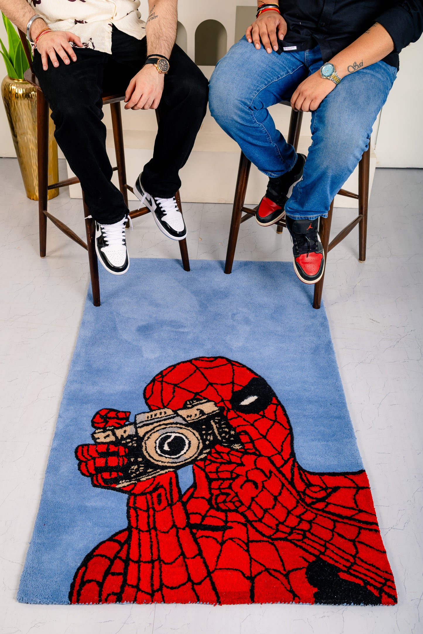 SPIDERMAN CAMERA RUG (HT-0046)
