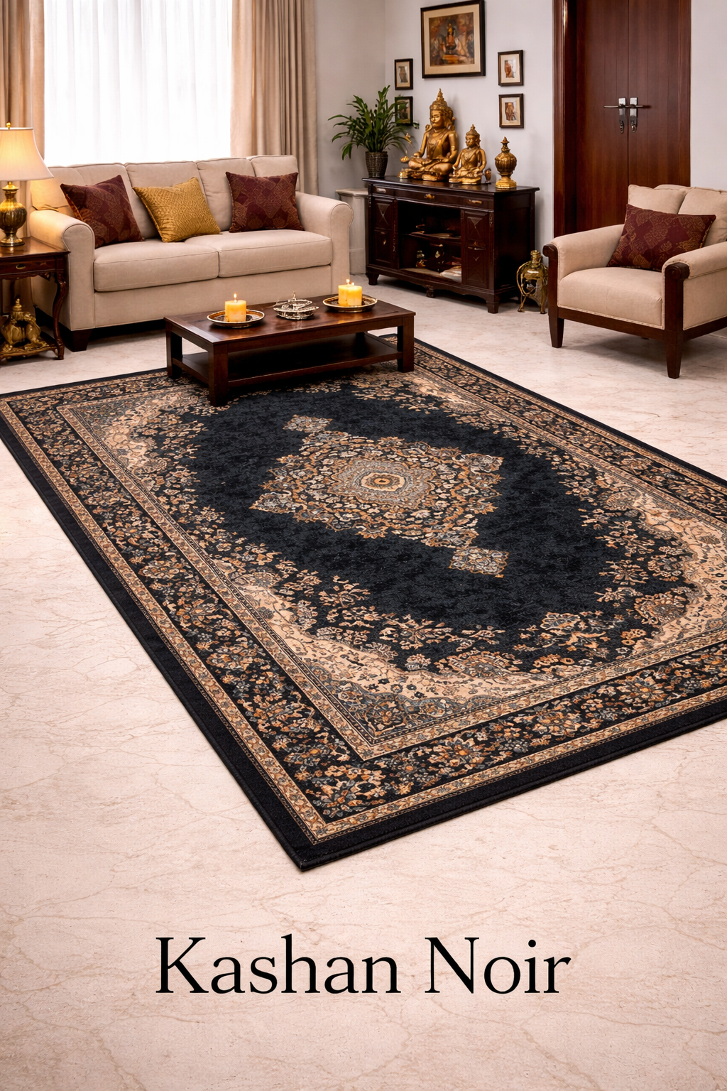Kashan Noir (MM- 0105)