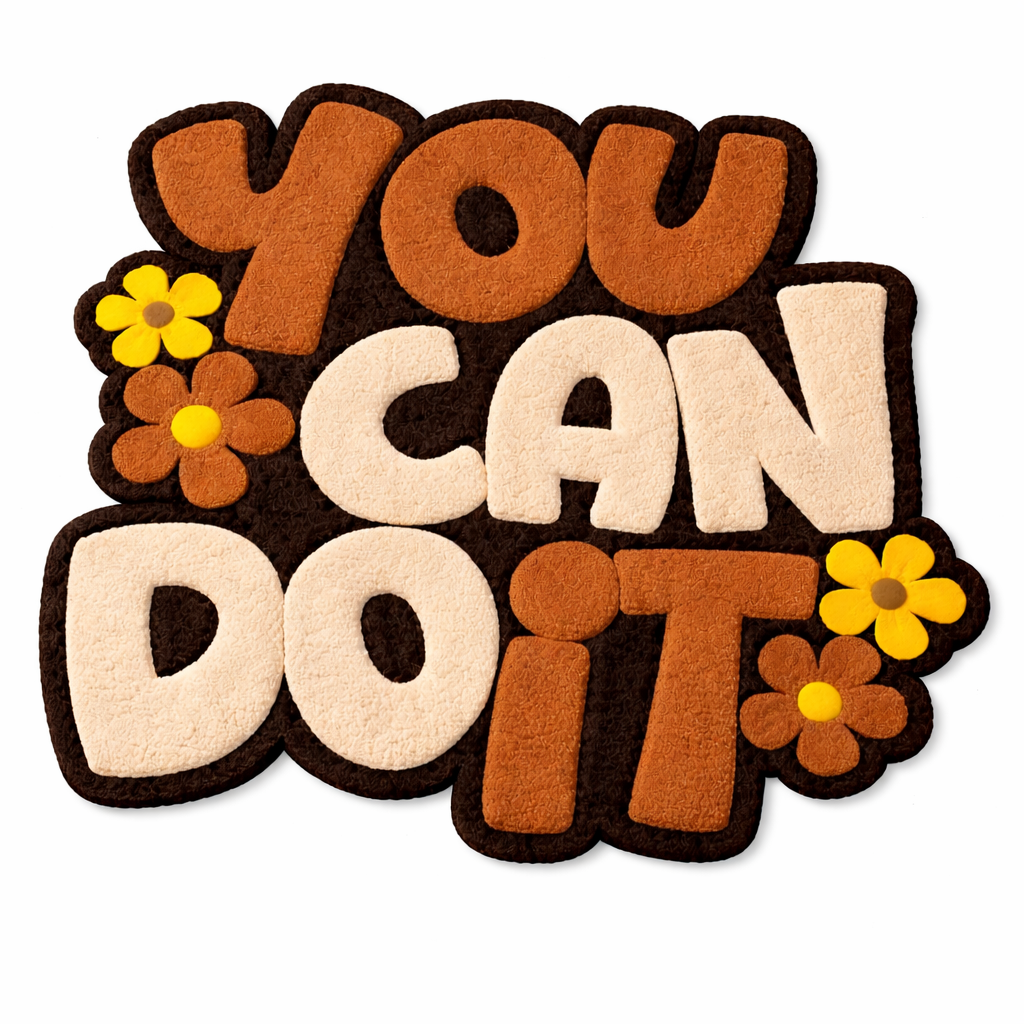 You can do it (HT- 0650)