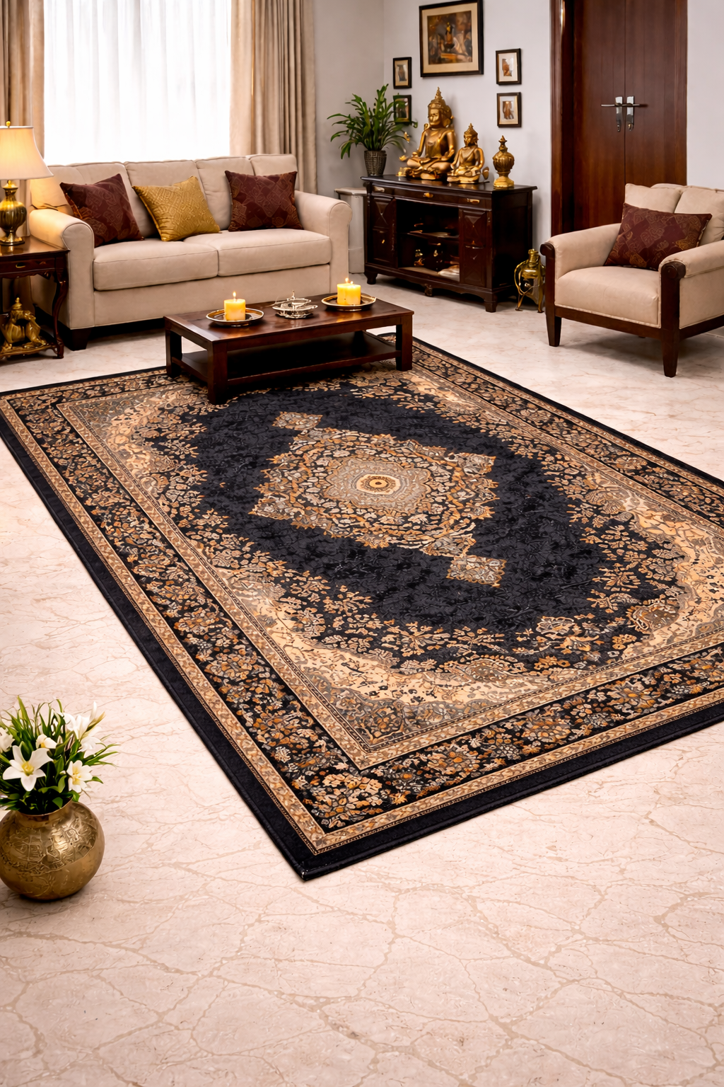 Kashan Noir (MM- 0105)